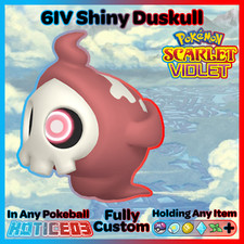 ✨ Shiny Duskull 6IV ✨ Pokemon Scarlet & Violet 🚀 Fast 🚀