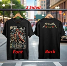 Metallica M72 Tampa FL 2025 At Raymond James Stadium Two Sided T-Shirt, Fan Gift