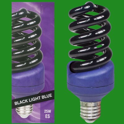 25W UV Ultraviolett Schwarzlicht Low Energy CFL Glühbirne, ES, E27, Nachtclub Lampe
