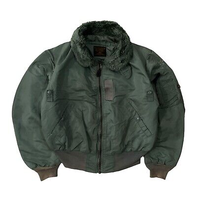 Vintage Alpha Industries B15-D US Air Force Flight Bomber Vintage Alpha Industries B15-D US Air Force Flight Bomber