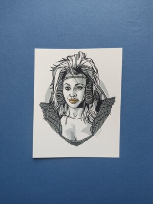 Tyler Stout Auntie Entity Vor- und Nachteile Serie 9 Mondo Variante Mad Max Druck