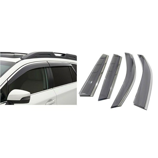20152017 Subaru Outback Side Window Deflectors Rain Guards OEM NEW