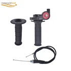 7/8" 22mm Twist Throttle Handle Grip with Cable 50-250CC ATV Dirt Bike