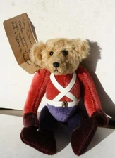 Enchanted Bears Artist Bear Toy Solider Sharon Lapointe Auburn Ca Mohair Jointed