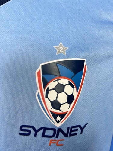 Sydney FC Puma football jersey shirt 2015/16 home blue Small - Picture 3 of 9