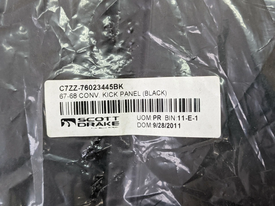 Paneles internos altavoz Ford Mustang Convertible descapotable 1967-1968 kick - Imagen 4 de 4