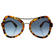 Prada SPR 18S UF3-4R2 - Spotted Havana-Blue Gradient for Women - 55-20-135 mm