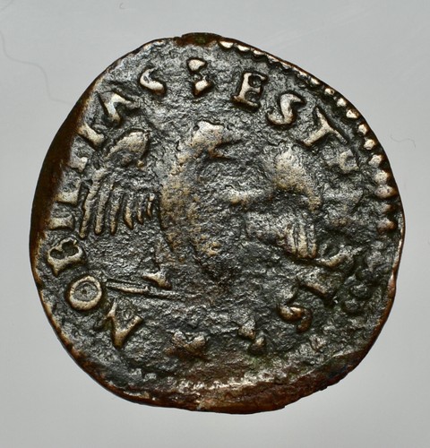 FERRARA - ALFONSO I D'ESTE 1505-1534 -MI/ DENARO - Imagen 2 de 2