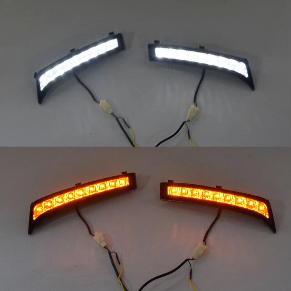 2x Se adapta a Subaru Forester 2013-2018 LED DRL luz de circulación diurna lámpara antiniebla L&R Foto 4 de 4