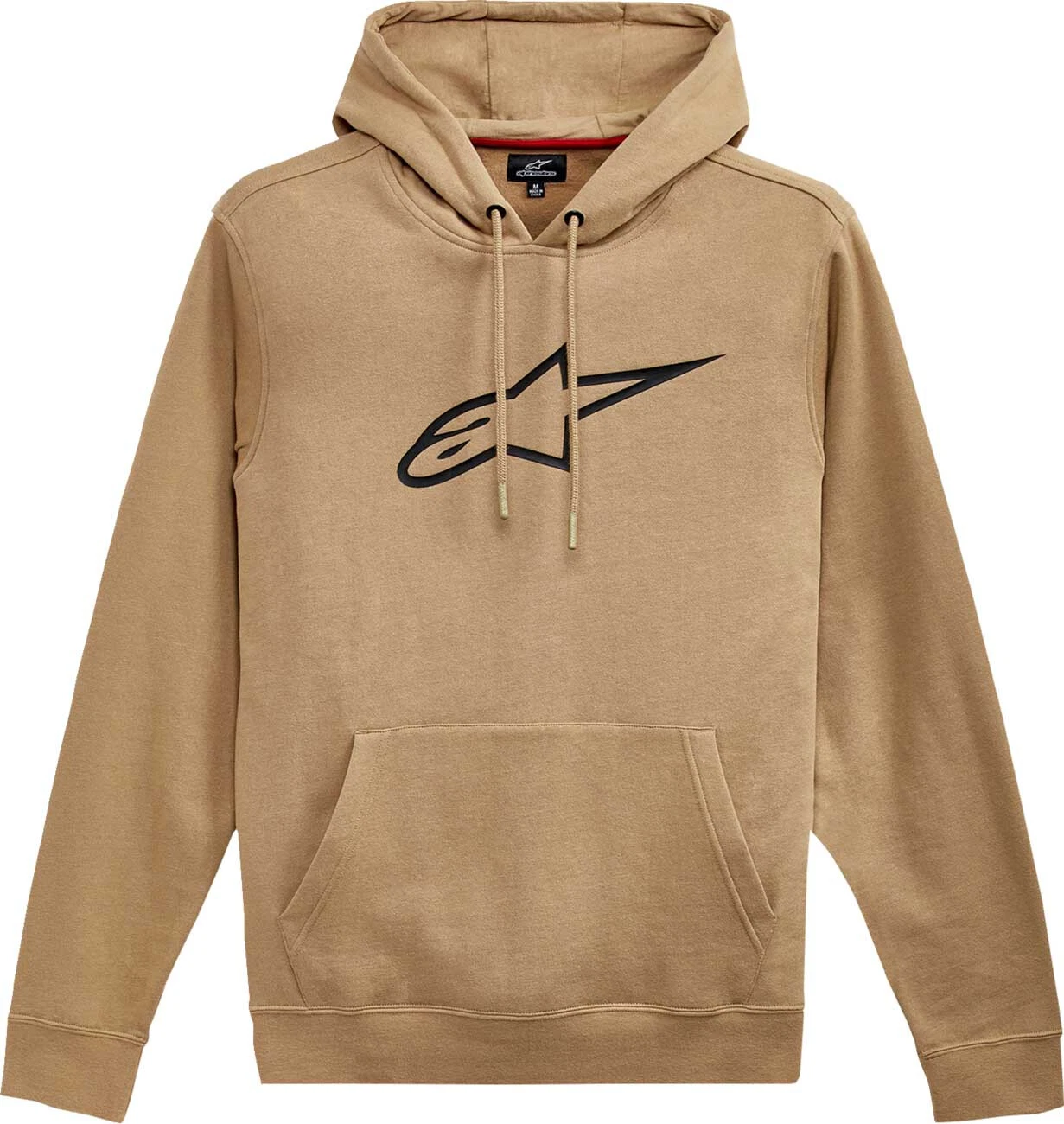 Hoodie Alpinestars Ageless V2 Bruin Zwart Sudadera Alpinestars Ageless V2 Marron Negro-DESCA
