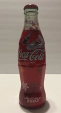2003 Holiday Coca-Cola Wrapped Bottle