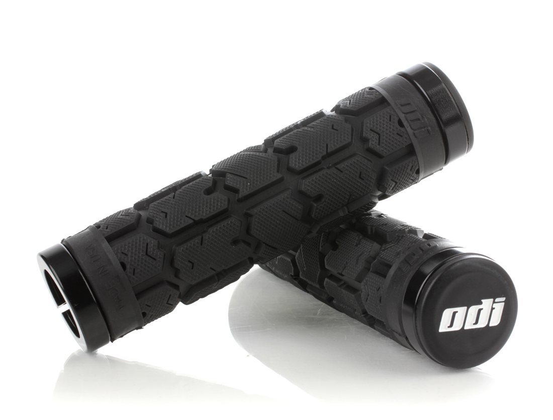 ODI ROGUE LOCK-ON MTB MOUNTAIN BIKE BICYCLE GRIPS BONUS PACK W/END PLUGS NEW