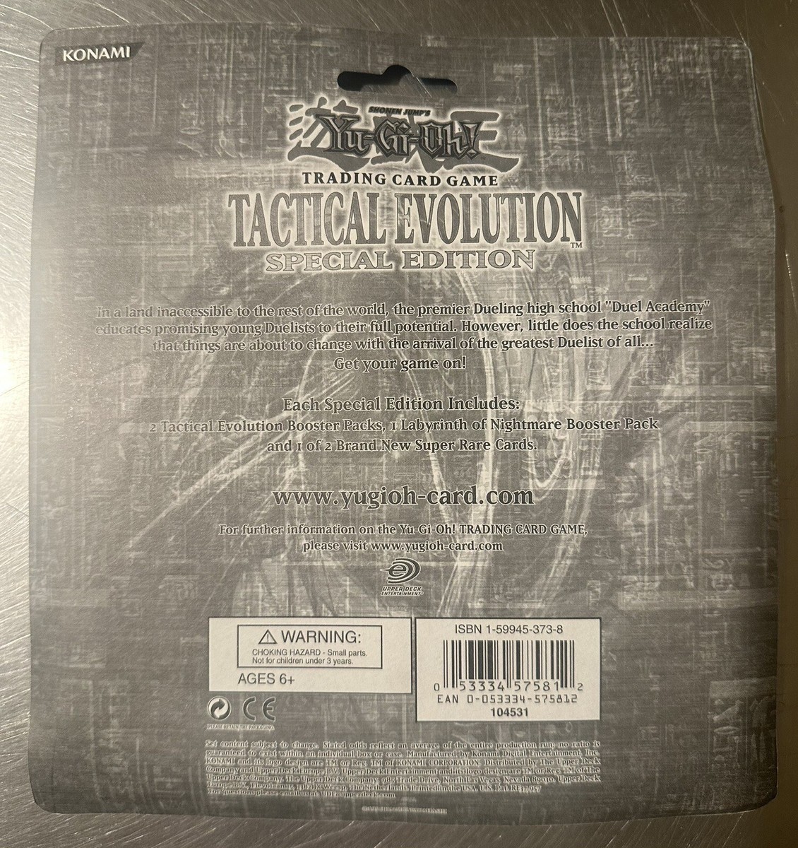 YUGIOH TACTICAL EVOLUTION SPECIAL EDITION FACTORY SEALED | eBay