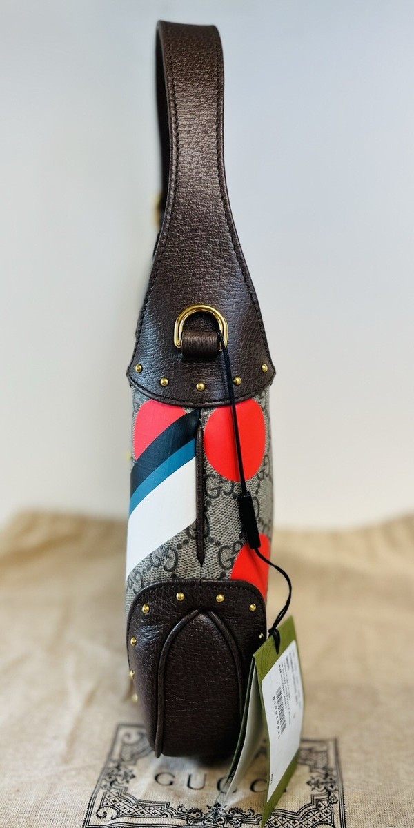 ショルダーバッグ GUCCI JACKIE 1961 MEDIUM SHOULDER BAG IN GG SUPREME CANVAS GUCCI Jackie 1961 Small GG Supreme Canvas Beige Shoulder Bag