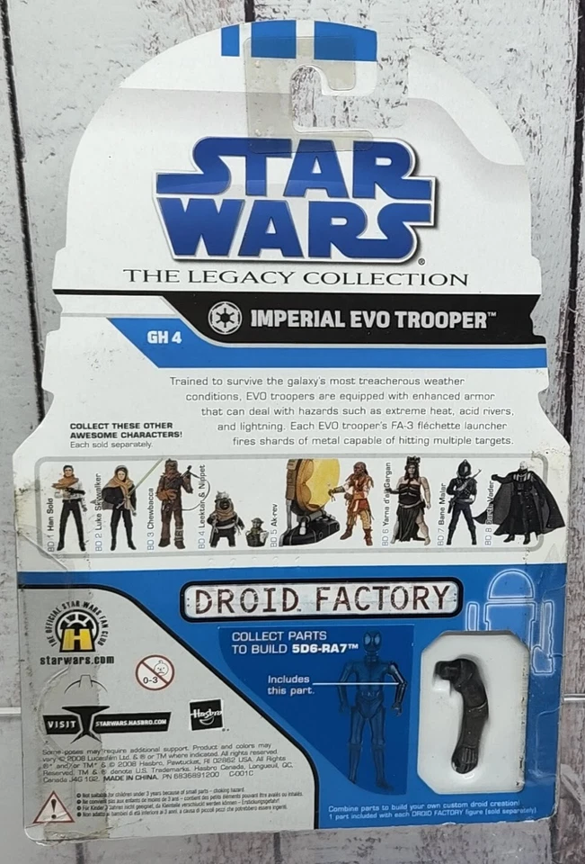 Star Wars The Legacy Collection - Saga Legends - Imperial EVO Trooper Foto 2 de 3