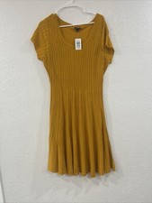 Women’s Torrid Orange A-Line Dress Plus Size 1 Preowned Knee-Length