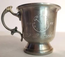Selandia Pewter Cup Made in Sheffield England
