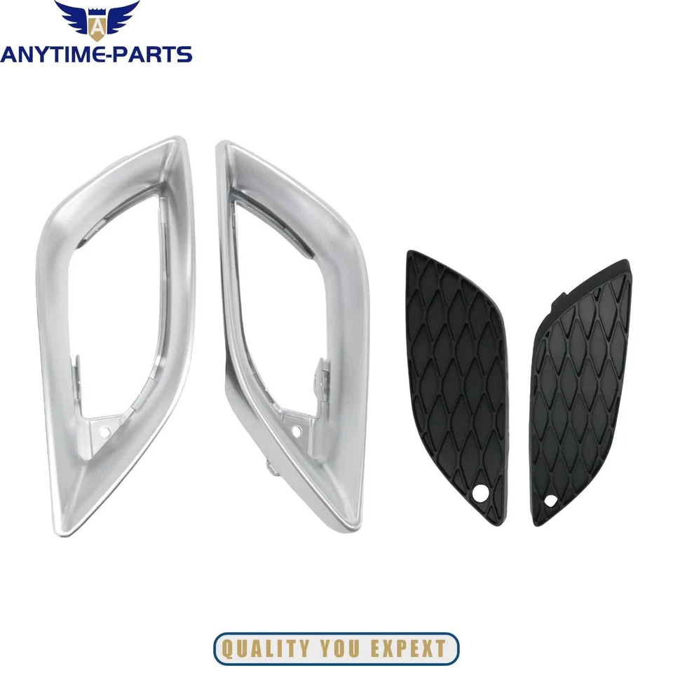 4 piezas nuevas luces antiniebla moldura y parrilla lado derecho y derecho para Mercedes-Benz R350 2006-2012 Foto 2 de 4