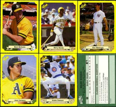 Mark McGwire - E Davis #150 1987 Classic Yellow w/yellowback