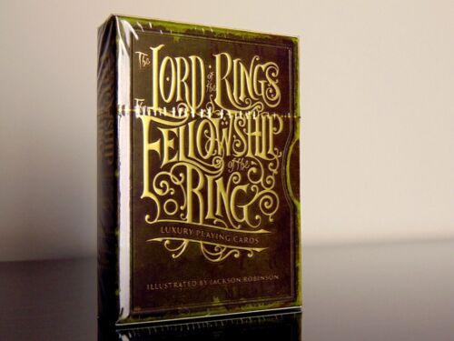 Lord of the Rings Fellowship Exclusive (X3) Playing Cards by Kings Wild Project - Picture 1 of 12