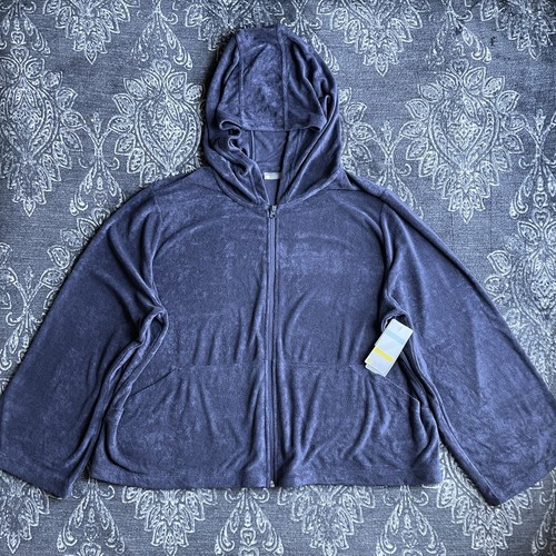 Zella Terry Knit Full Zip Spa Hoodie Women’s Size 3X - Picture 5 of 11
