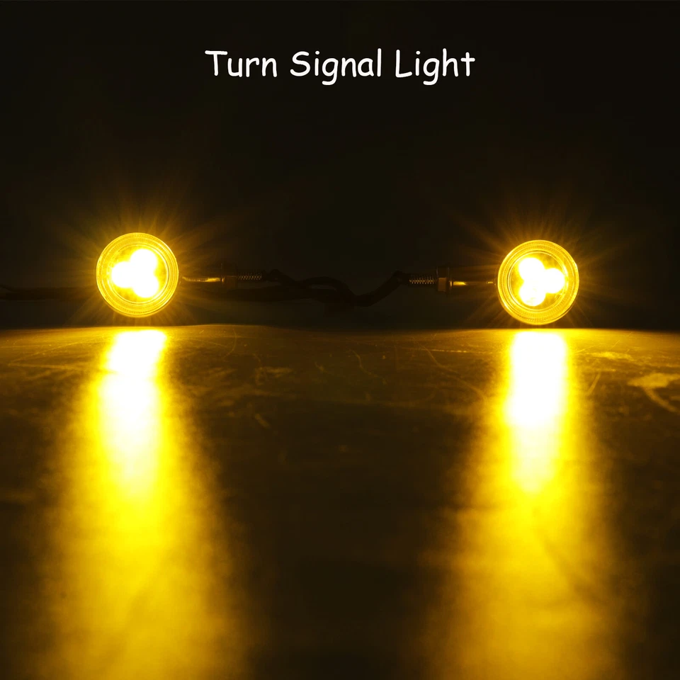 Luces LED de giro para motocicleta Honda Shadow Spirit Aero Ace 1100 750 600 Foto 3 de 4