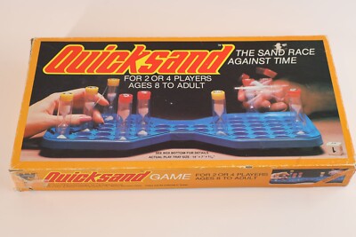 QuickSand Vintage 1981 Western Sand Timer Race Board
