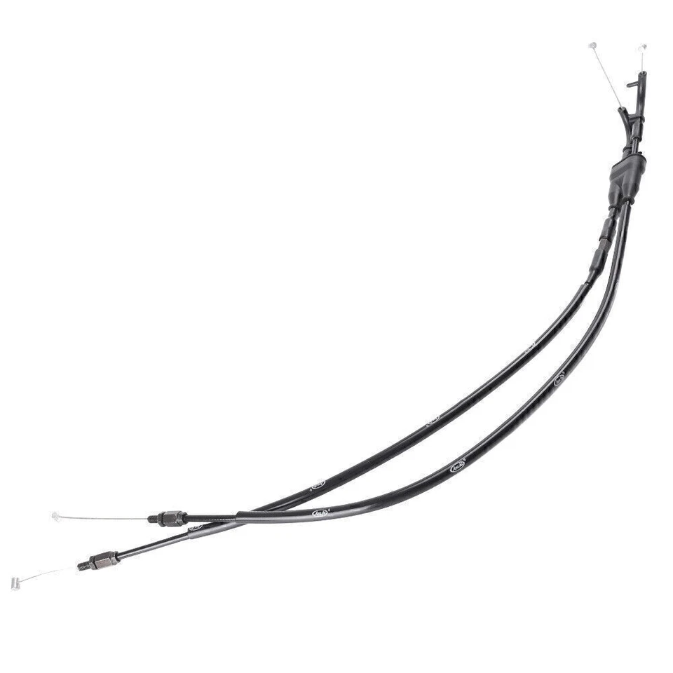 Motorcycle Throttle Tubing Accelerator Cable Fit Yamaha YZF R1 2004-2006 Black - Image 3 of 4