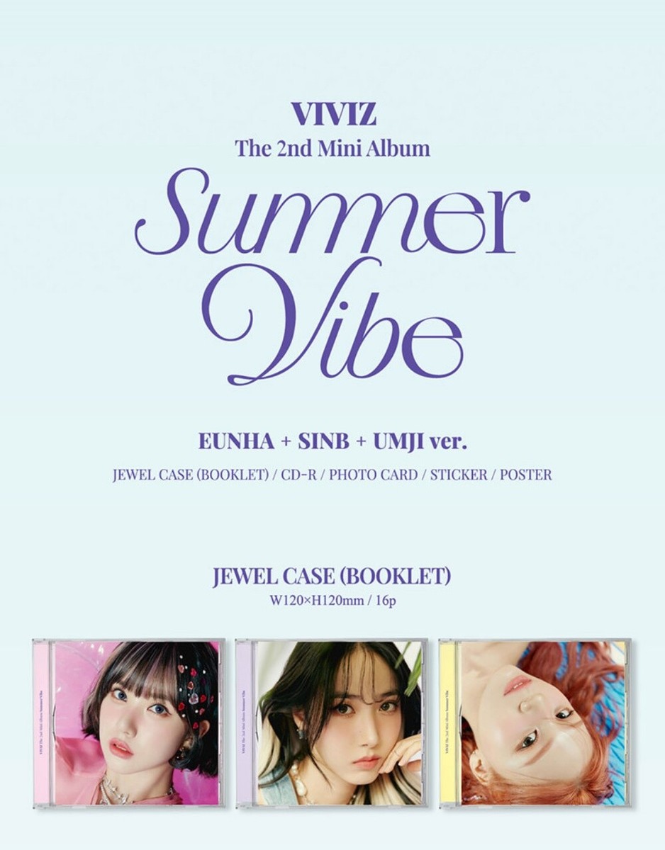 予約済み1200■ 2nd mini album 『Summer Vibes』 VIVIZ THE 2ND MINI ALBUM SUMMER VIBE - Kpop USA