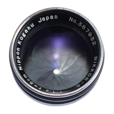NIKON NIPPON KOGAKU NIKKOR-S.C 50mm 5cm F1.4 LENS 4 S MOUNT / EX+