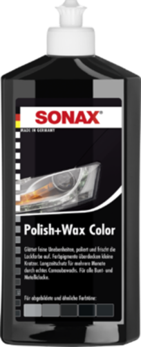 Sonax Lackpolitur Polish+Wax Color 02961000 500 Flasche 500ml - Zdjęcie 1 z 1