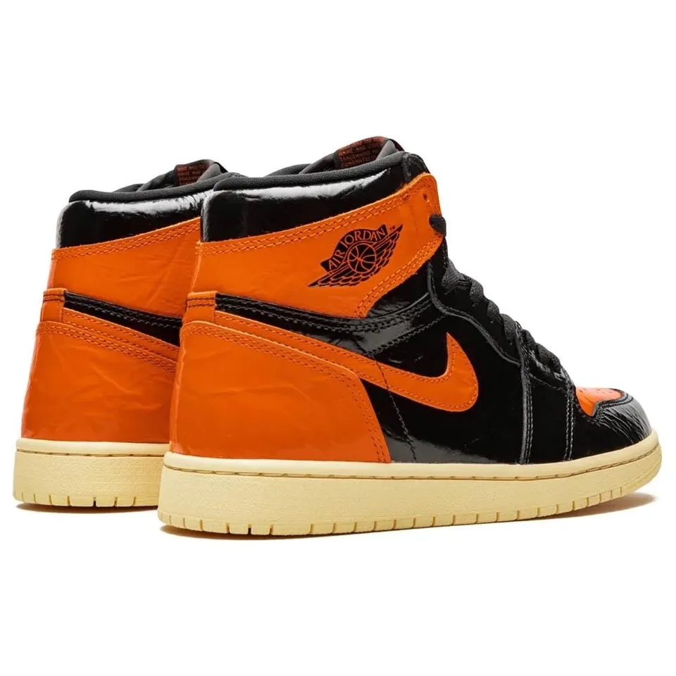 orange and black ones high top