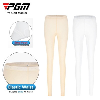 PGM Ice Slik Women Golf Legging Breathable Elastic Stocking Anti-UV Leg Sock