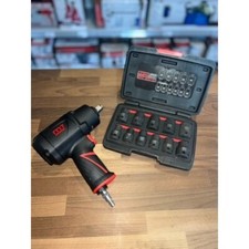 Clé à chocs pneumatique 1/2" M7 1627 Nm avec Coffret de 11 Douilles à Chocs 1/2"
