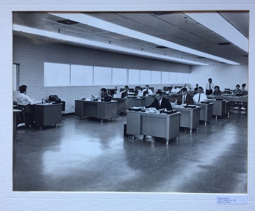 Vintage MCM Office 2 B & W Photographs Interior & Exterior F H Sargent & Co - Picture 7 of 9