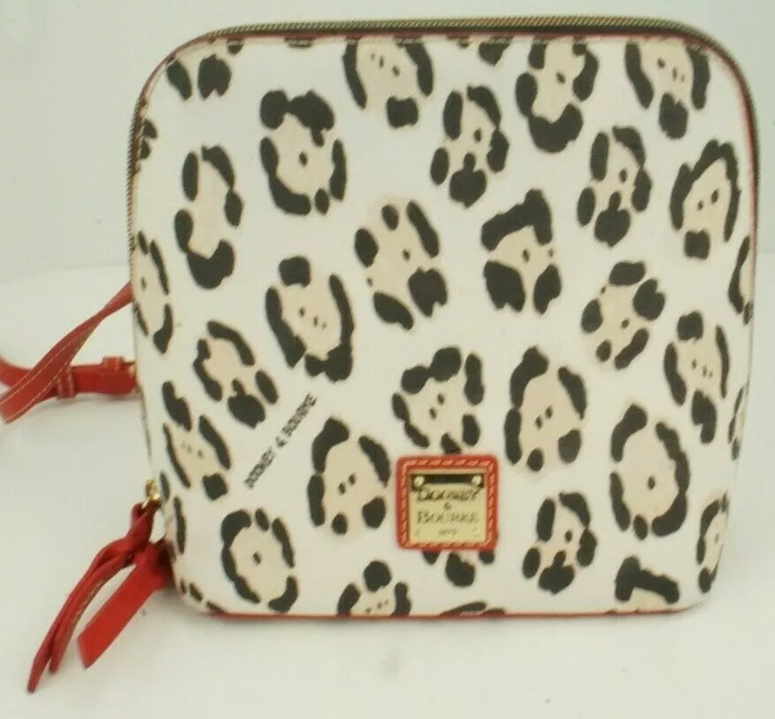 Dooney Bourke Serengeti Trixie Coated Canvas Satchel Crossbody
