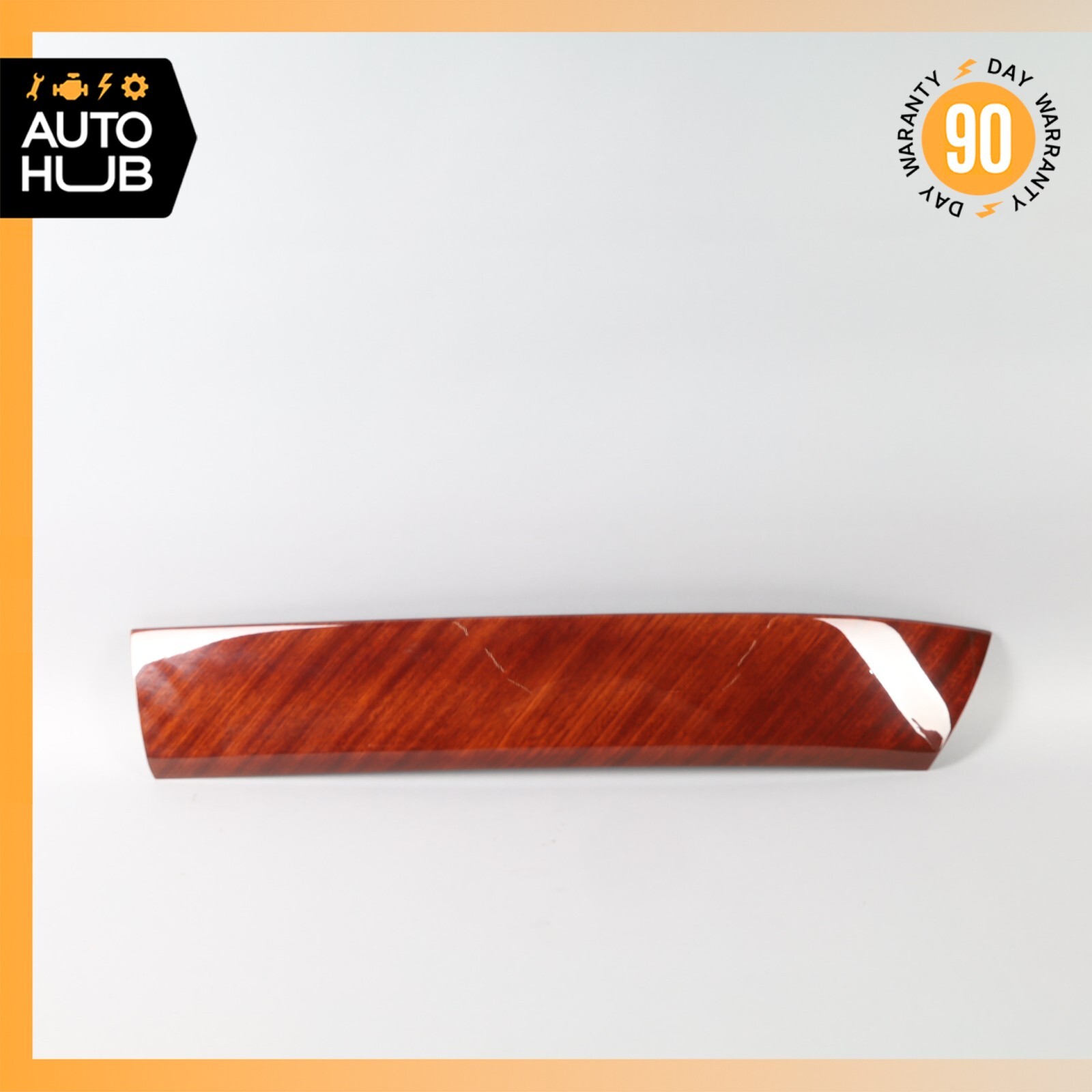 03-13 Maserati Quattroporte M139 Front Left Side Door Panel Trim Panel Wood OEM