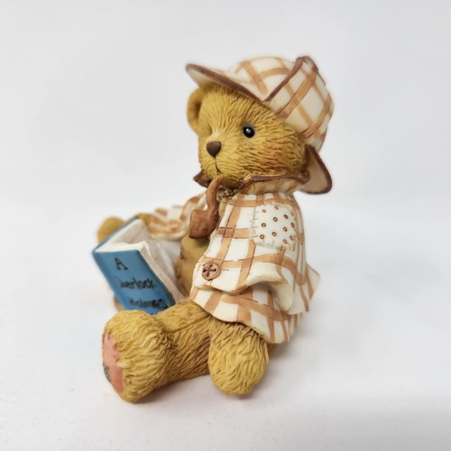 Vintage Cherished Teddies 163481 SHERLOCK "Good Friends Are Hard To Find" - Picture 6 of 12