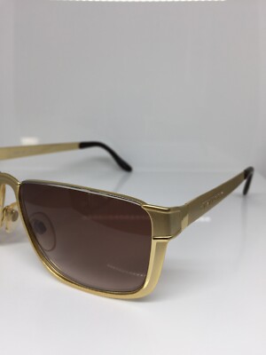 New Vintage Givenchy Solaire M. 124 Sunglasses C. GLD Gold