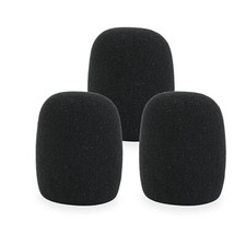 SM57 Windscreen Mic Foam Replacement for SM57 Vocal Microphone Pop Filter Black