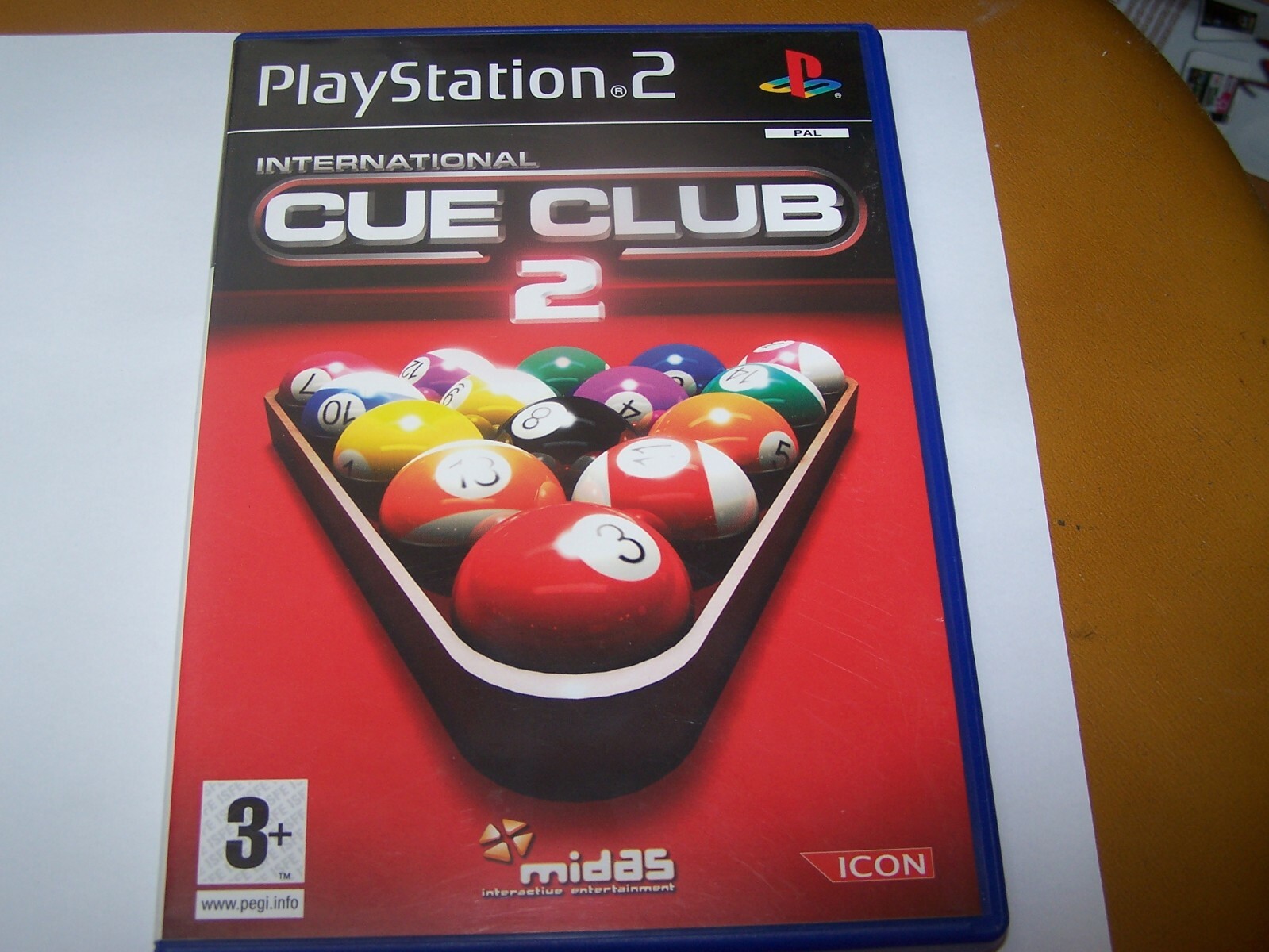 INTERNATIONAL CUE CLUB 2 BILLARD  -  PS2 - VF - BOITE CD LIVRET