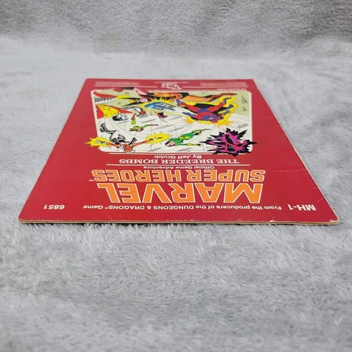 Marvel RPG Super Heroes THE BREEDER BOMBS TSR 1984 #6851 - Picture 4 of 12