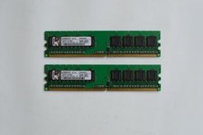 2x KINGSTON 1GB DDR2-RAM SDRAM PC2-5300U 667MHz KVR667D2N5/1G 99U5315 non-ECC