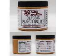 Peanut Butter and Nut Butters - all natural ingredients 15 oz (pack of 2)