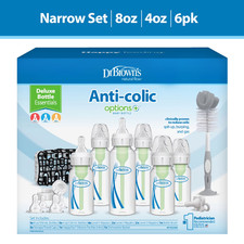 Dr. Brown's Natural Flow Anti-Colic Options Deluxe Bottle Essentials Gift Set