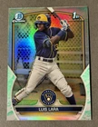 2023 Bowman Chrome Prospects 1st Bowman Luis Lara #BCP-100 Lunar Glow Refractor