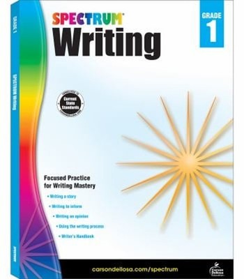 Spectrum Writing, Grade 1 Paperback
