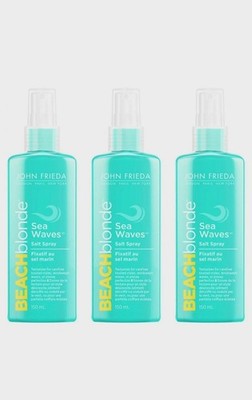 John Frieda  Beach Blonde Sea Waves Salt Spray Texturing Spritz (3 Pack)