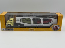 M2 Auto-Haulers 1956 Mercury COE w/ 1949 Custom Coupe & 1968 Cougar, 1:64 NIB