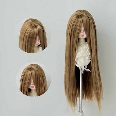 1/3 1/4 1/6 BJD Doll's Wig Hair Straight Style for 1/3 1/4 1/6 BJD Toy 34 Colors